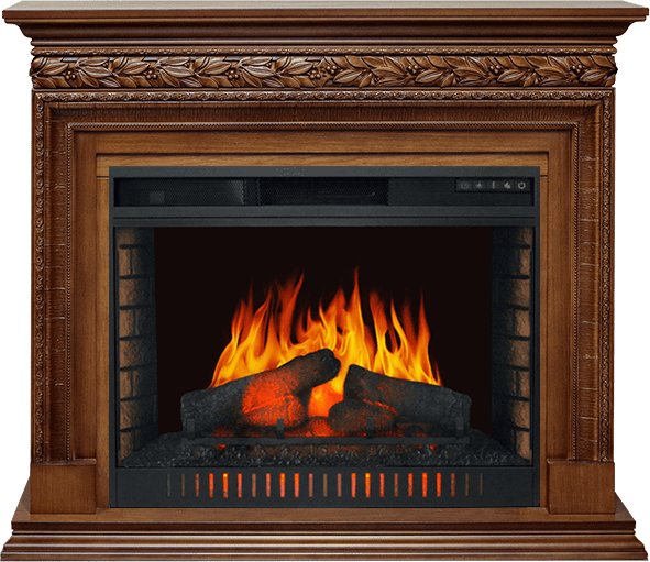 Декоративные электрические камины ROYAL FLAME Valletta с очагом Vision 30 EF LED FX орех