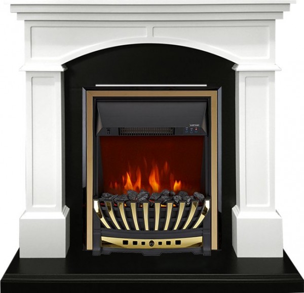 Декоративные электрические камины ROYAL FLAME Langford с очагом Aspen Gold
