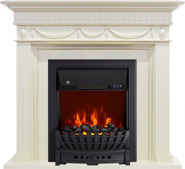 Декоративные электрические камины ROYAL FLAME Corfu с очагом Aspen Black