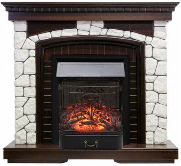 Декоративные электрические камины ROYAL FLAME Glasgow с очагом Majestic FX M