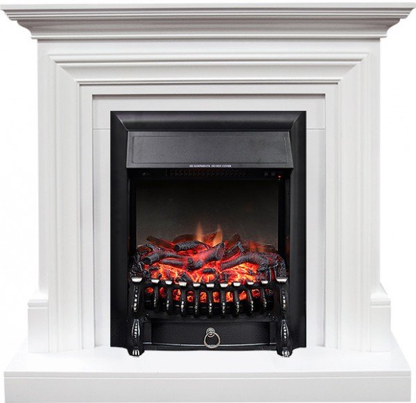 Декоративные электрические камины ROYAL FLAME Bradford с очагом Fobos FX белый
