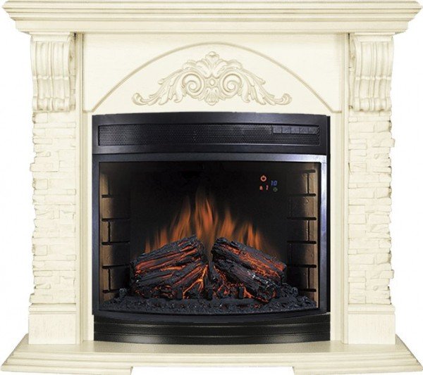 Декоративные электрические камины ROYAL FLAME Rimini с очагом Dioramic 28 FX