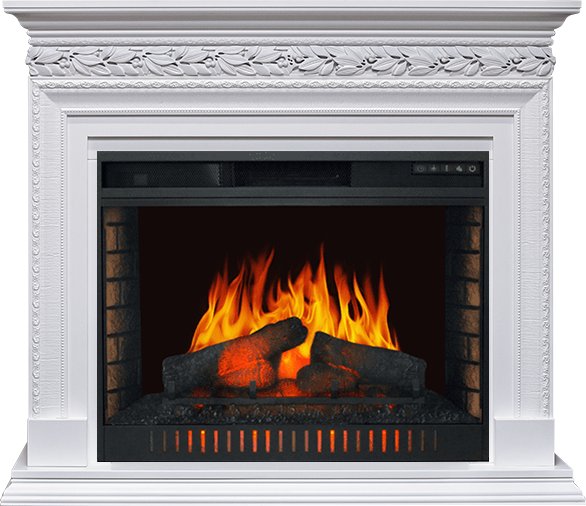 Декоративные электрические камины ROYAL FLAME Valletta с очагом Vision 30 EF LED FX белый