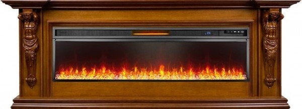 Декоративные электрические камины ROYAL FLAME Sparta 60 - Орех с очагом Vision 60 LED