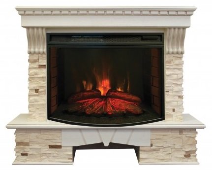 Декоративные электрические камины REAL FLAME Sorento 33 WT c FireSpace 33 S IR