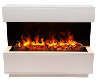 Декоративные электрические камины REAL FLAME Modern WT с очагом Cassette 1000 3D
