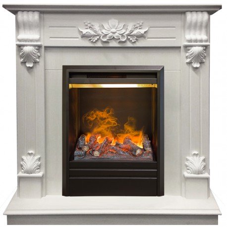 Декоративные электрические камины REAL FLAME Ottawa WT с Olympic 3D