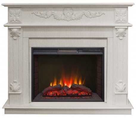 Декоративные электрические камины REAL FLAME Philadelphia 25,5 WT с Sparta 25,5