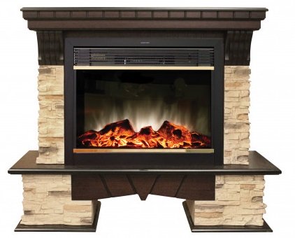 Декоративные электрические камины REAL FLAME Rockland 26 AO с Moonblaze Lux BR S
