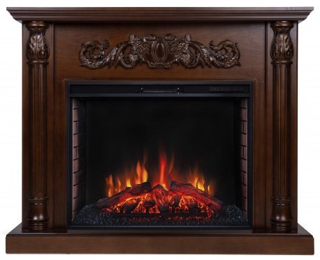 Декоративные электрические камины REAL FLAME Salford 33 AO с очагом Epsilon 33 S