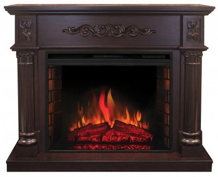 Декоративные электрические камины REAL FLAME Silvia 26 AO с Epsilon 26 SIR