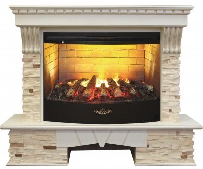 Декоративные электрические камины REAL FLAME Sorento 33 WT c FireStar 33 3D