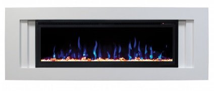 Декоративные электрические камины REAL FLAME STOCKHOLM WT с очагом Saphir 50