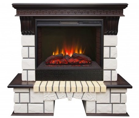 Декоративные электрические камины REAL FLAME Stone New 25 AO с Sparta 25,5