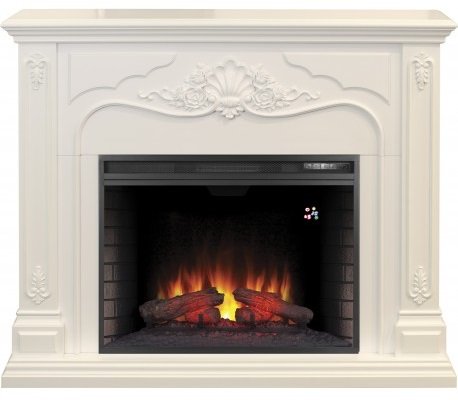 Декоративные электрические камины REAL FLAME Victoria 26 WT с Epsilon 26 SIR