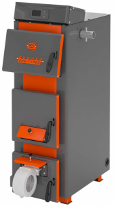 Твердотопливный котел отопления ТЕПЛОДАР Куппер ПРО Турбо 28 (1.1)