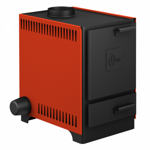 Твердотопливный котел отопления СТЭН mini 7 терракот