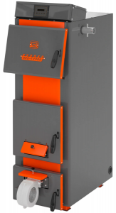 Твердотопливный котел отопления ТЕПЛОДАР Куппер ПРО Турбо 42 (1.1)