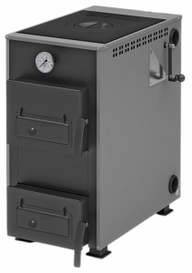 Твердотопливный котел отопления ТЕПЛОДАР Куппер ПРАКТИК-10 В