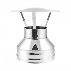 Сэндвич трубы из нержавеющей стали ФЕНИКС Зонт 2Z 200 / 260 мм