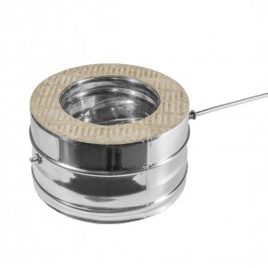 Сэндвич трубы из нержавеющей стали ФЕНИКС Шибер поворотный 2ШП 120 / 200 мм