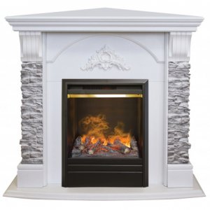 ������������ ������������� ����� REAL FLAME Athena Corner GR WT c ������ 3D Olympic