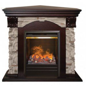 ������������ ������������� ����� REAL FLAME Dublin ROCK Corner AO c ������ 3D Olympic