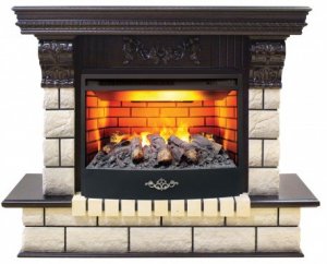 ������������ ������������� ����� REAL FLAME Gracia 25,5 AO c ������ FireStar 25,5 3D