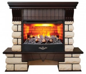 ������������ ������������� ����� REAL FLAME Kavkaz 25,5 AO c ������ FireStar 25,5 3D