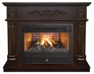 ������������ ������������� ����� REAL FLAME Silvia 26 AO � ������ Novara 26 3D