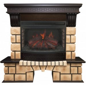    REAL FLAME Stone Brick 25 AO  Firefield 25 SIR