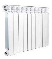 Алюминиевый радиатор отопления LAMMIN ECO AL500-80-12