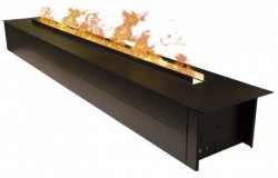 Очаги для электрического декоративного камина REAL FLAME 3D-электроочаг Line-S 150 3D Matte Black