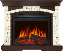 Декоративный электрический камин ROYAL FLAME Glasgow с очагом Jupiter FX New  темный дуб