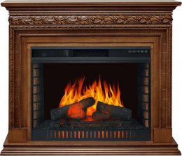 Декоративный электрический камин ROYAL FLAME Valletta с очагом Vision 30 EF LED FX орех