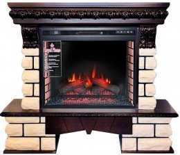 Декоративный электрический камин ROYAL FLAME Pierre Luxe LORD с очагом Jupiter FX New