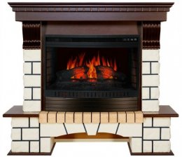 Декоративный электрический камин ROYAL FLAME Pierre Luxe с очагом Dioramic 26 FX