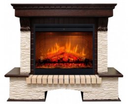 Декоративный электрический камин DIMPLEX Pierre Luxe  универсальный мелкий слан. беж. Symphony 2608